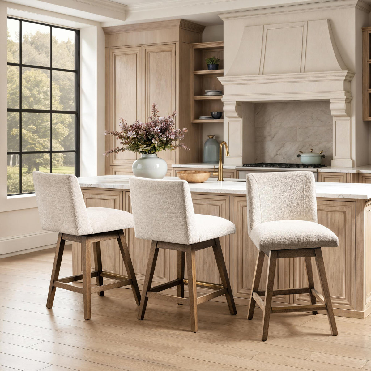 Fabric Bar & Counter Stools