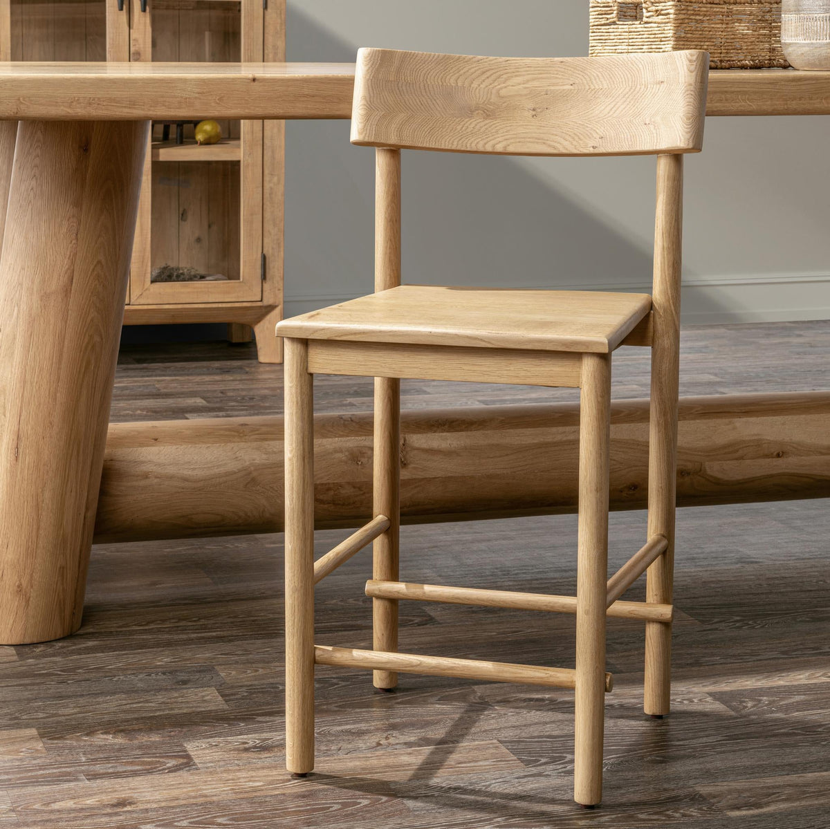 Wood Bar & Counter Stools