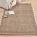 Herringbone Jute Rug