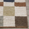 Soumak Jute Check Rug