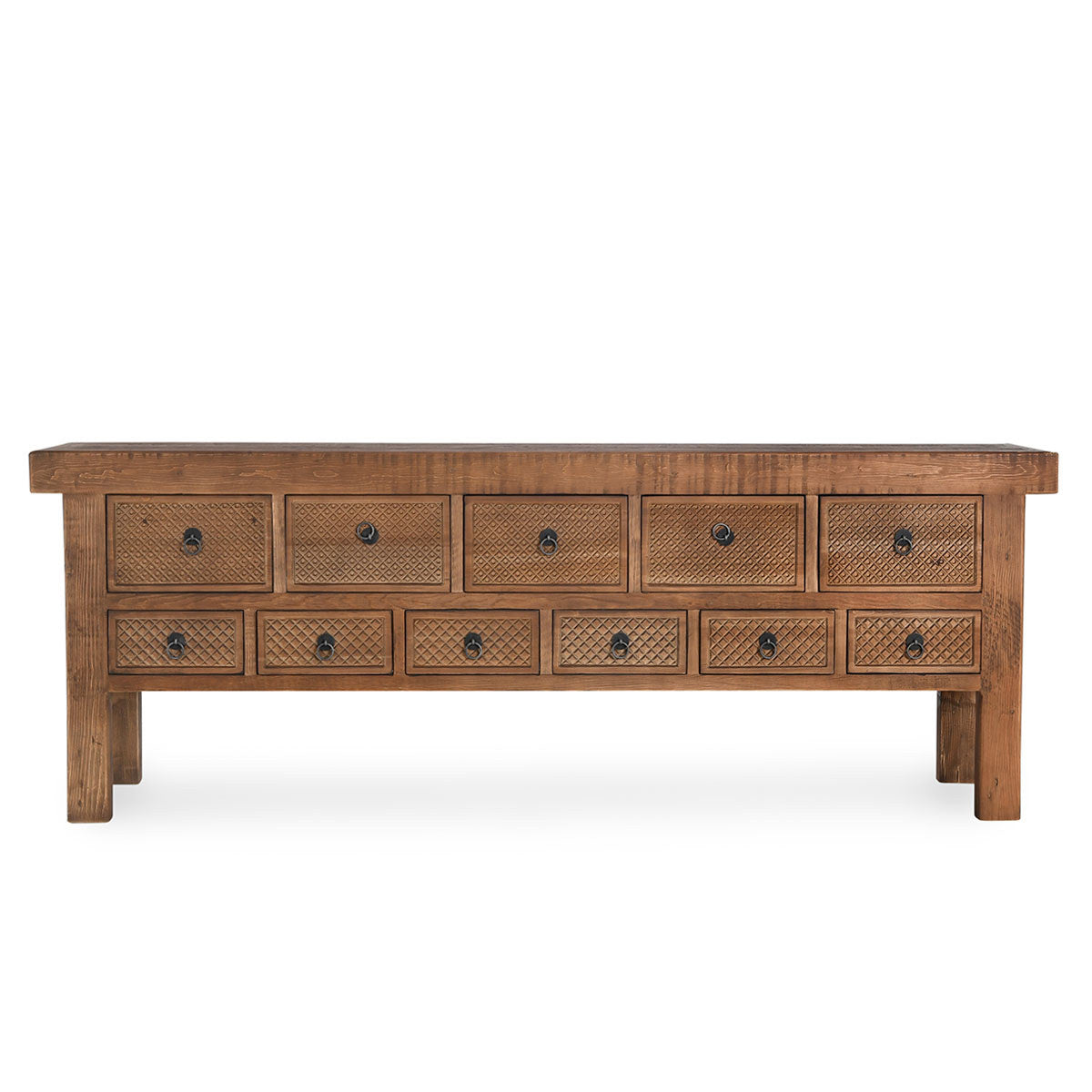 Lahey 11 Drawer Console Table
