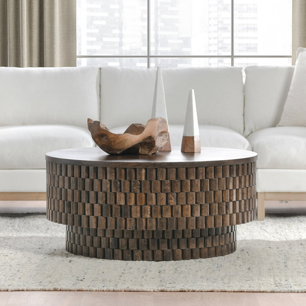 Norwood Coffee Table with Casters