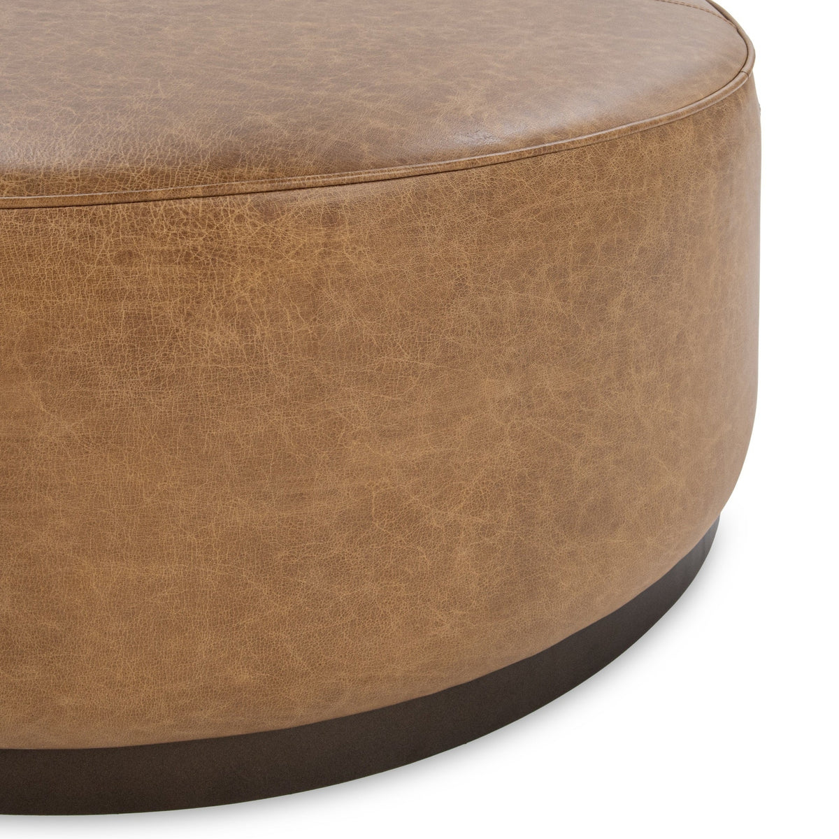 Clair Round Ottoman