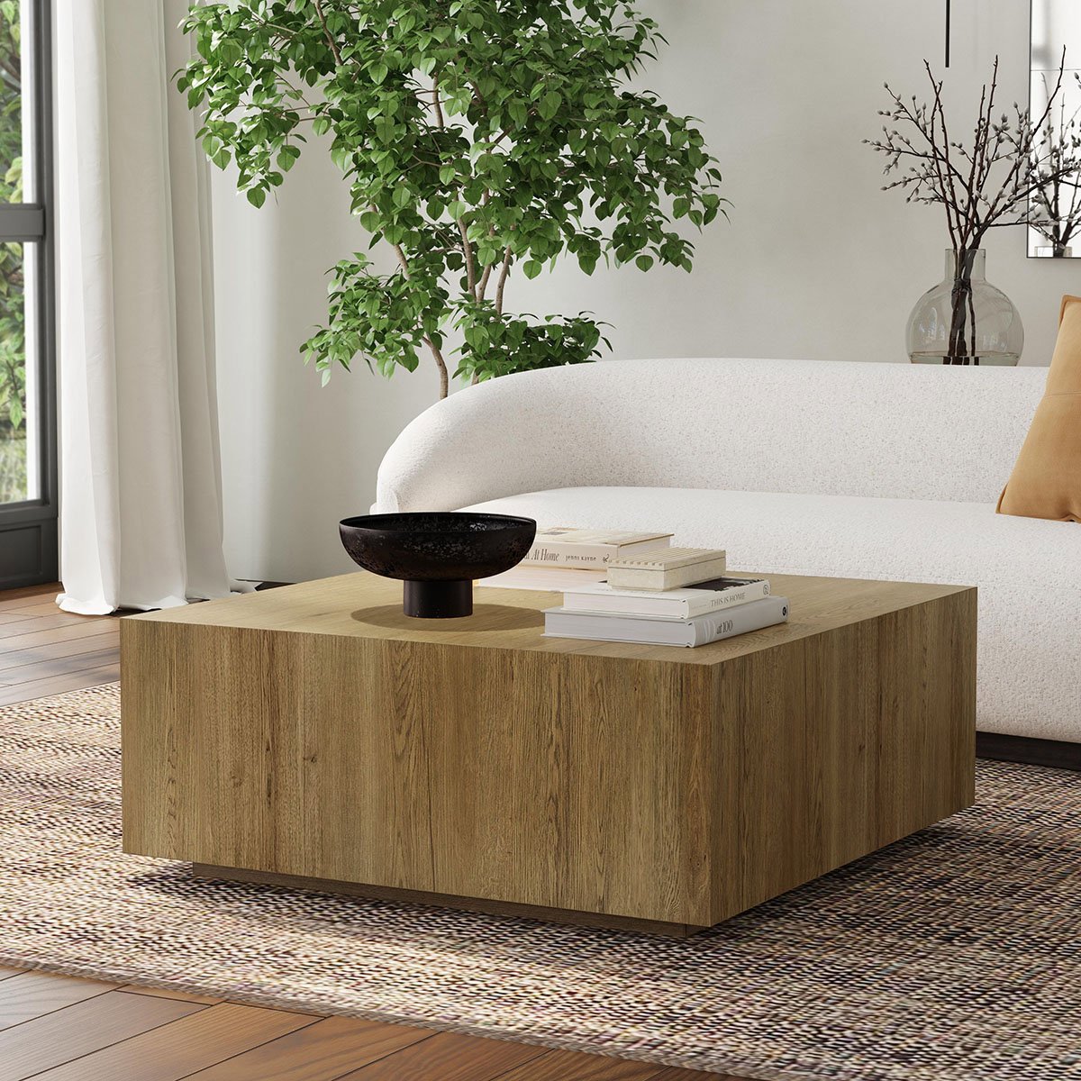 Layne Coffee Table with Casters