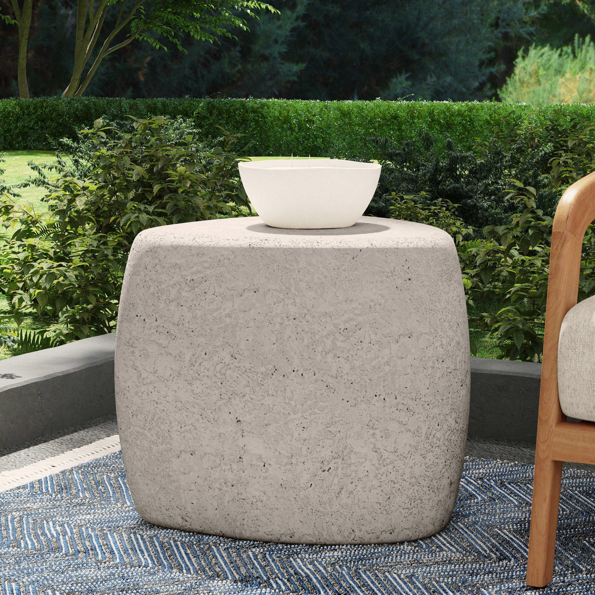 Britney Outdoor End Table