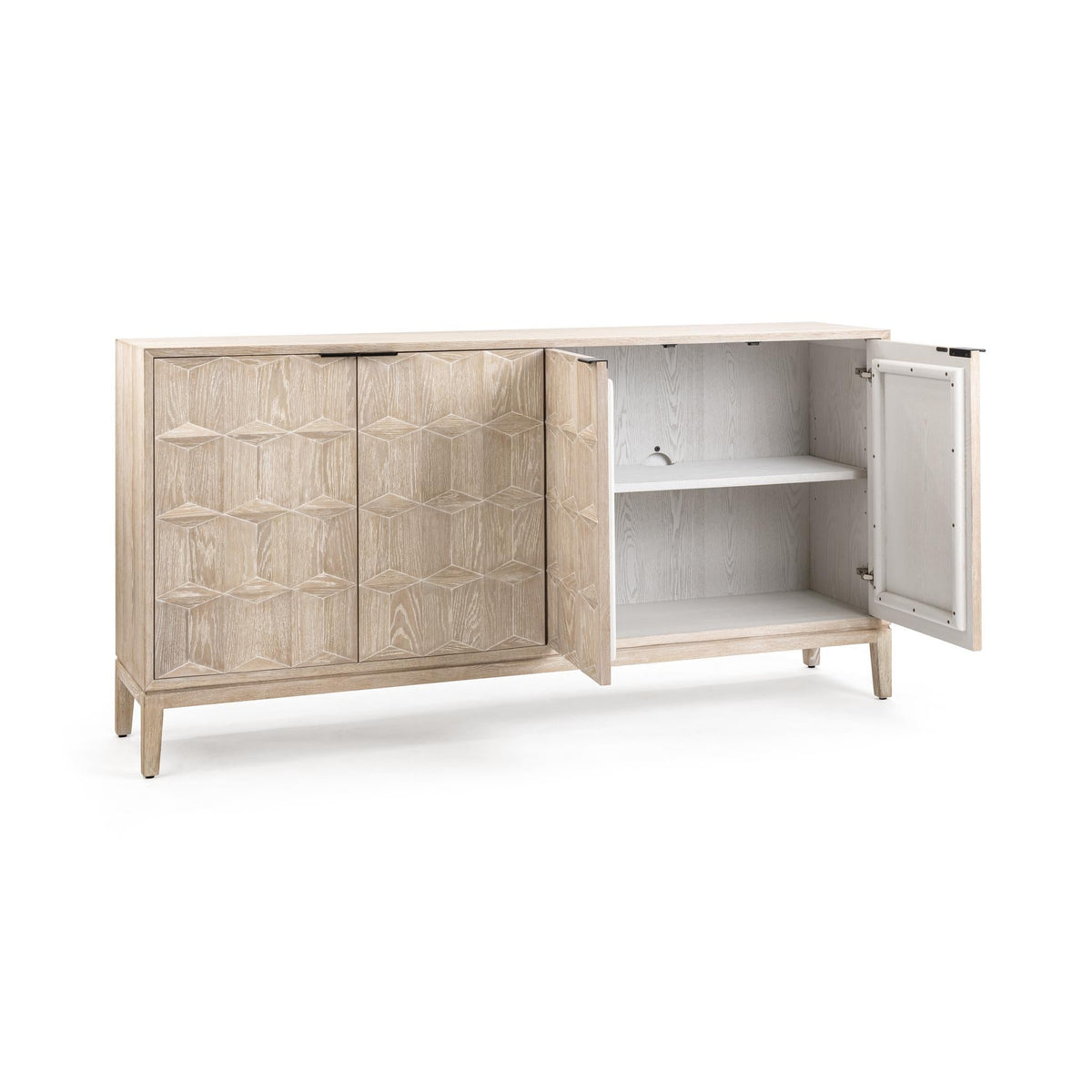 Mira Oak Wood Cabinet