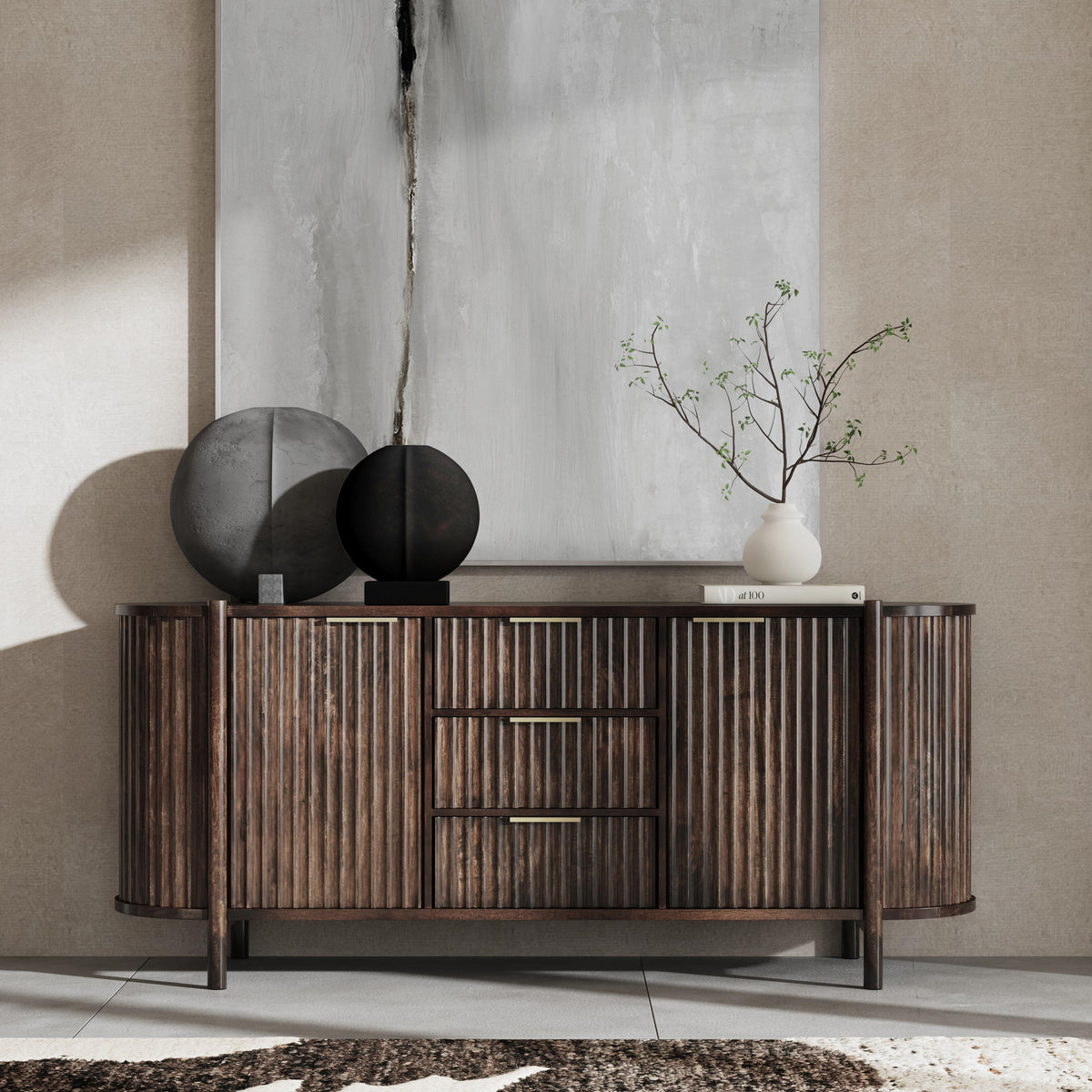 Redford 3 Drawer Cabinet