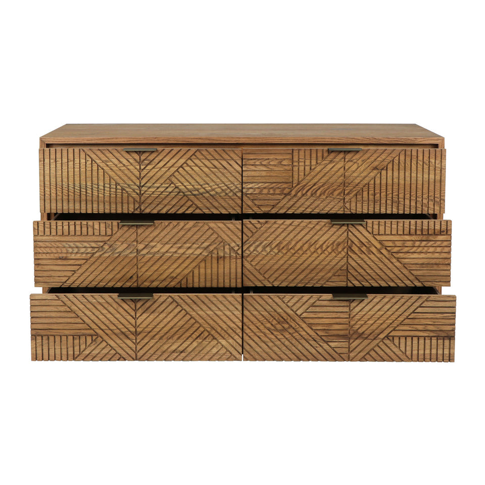 Santa Clara 6 Drawer Dresser