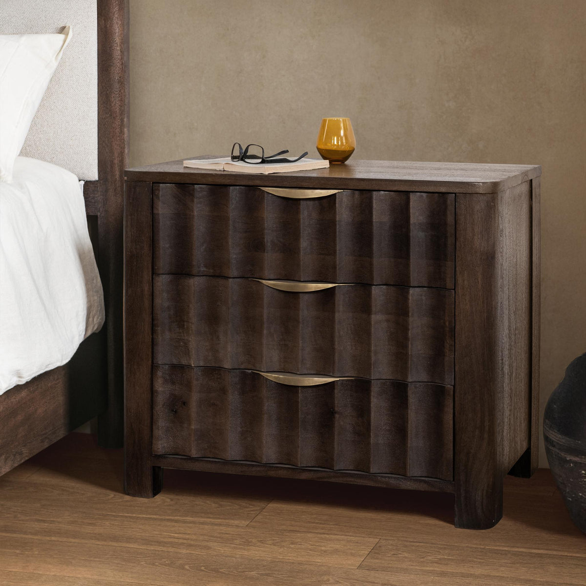 Baylee 3 Drawer Nightstand