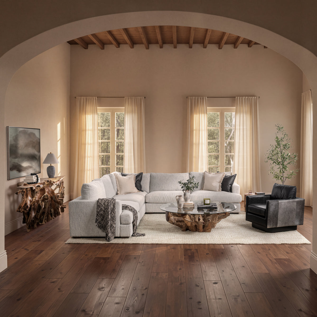 Ludwig 5 Piece Sectional