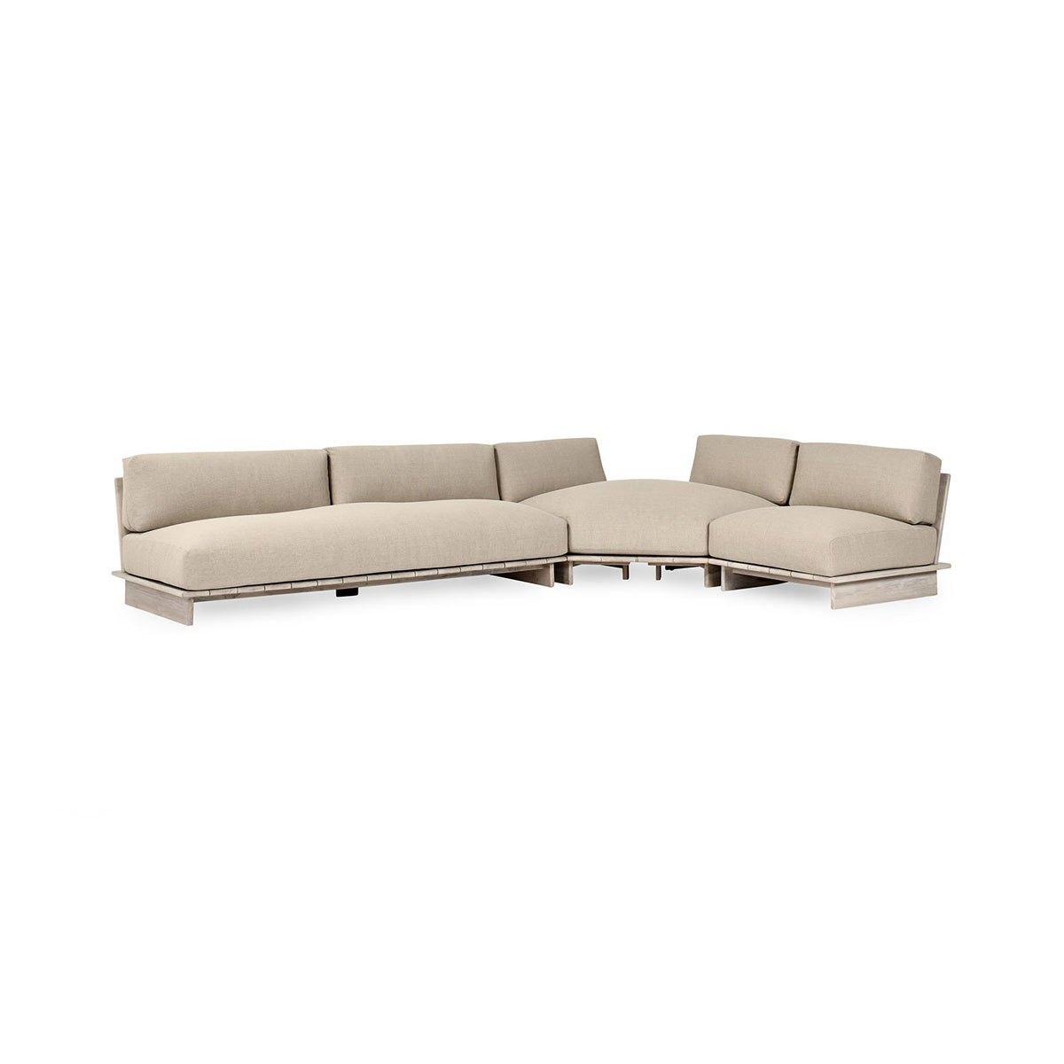 Livia Outdoor 3 Piece Sectional
