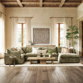 Caplan 6 Piece Sectional with Ottoman