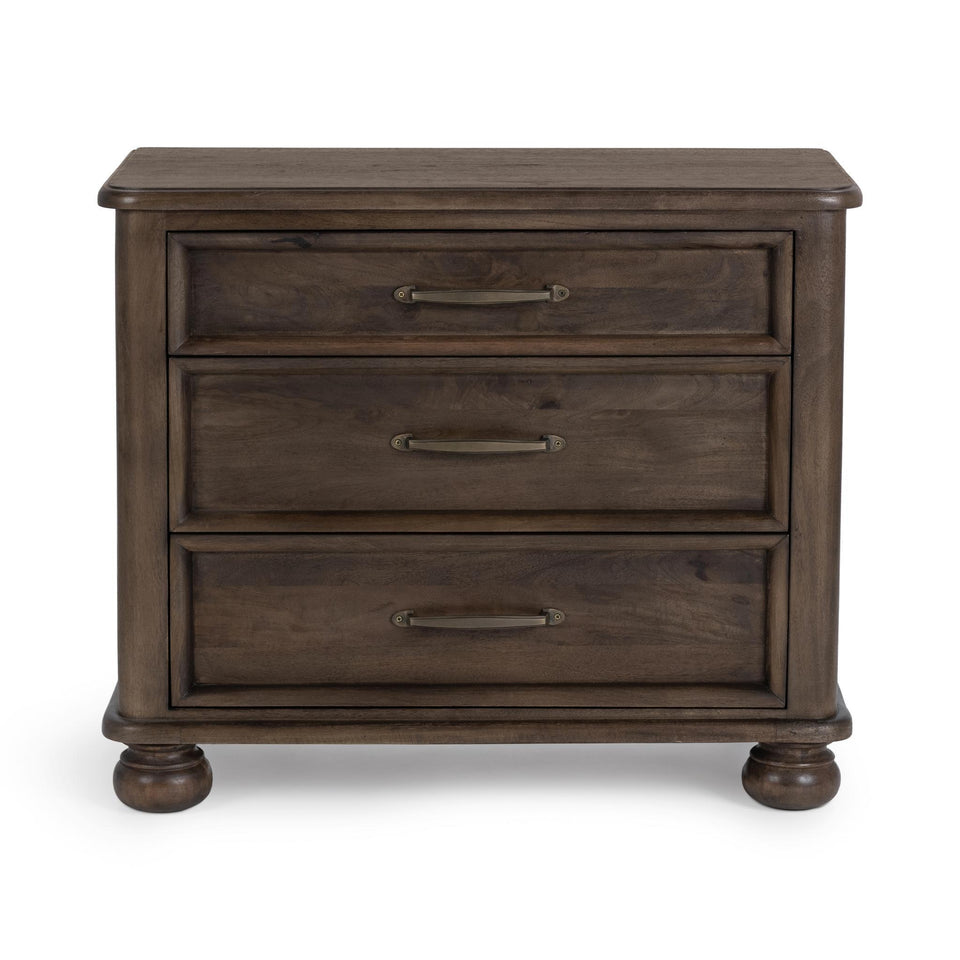 Brookside 3 Drawer Nightstand