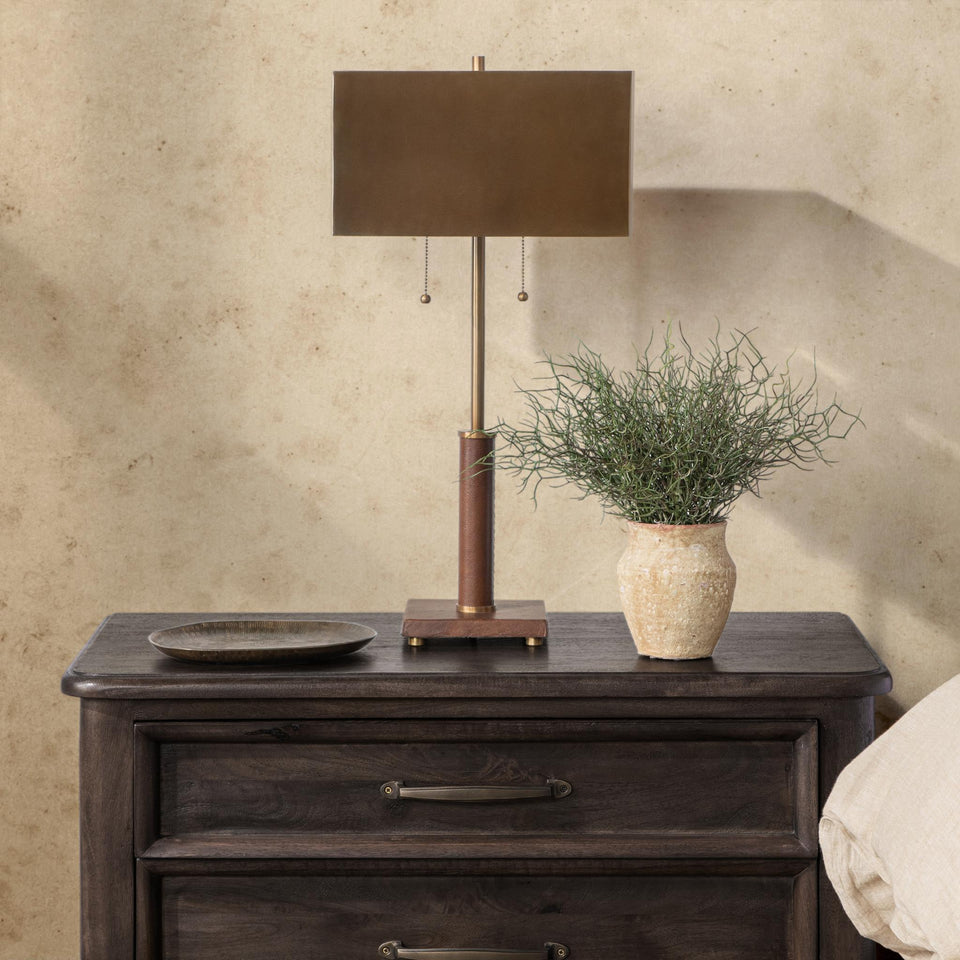 Verona Twin Pull Table Lamp