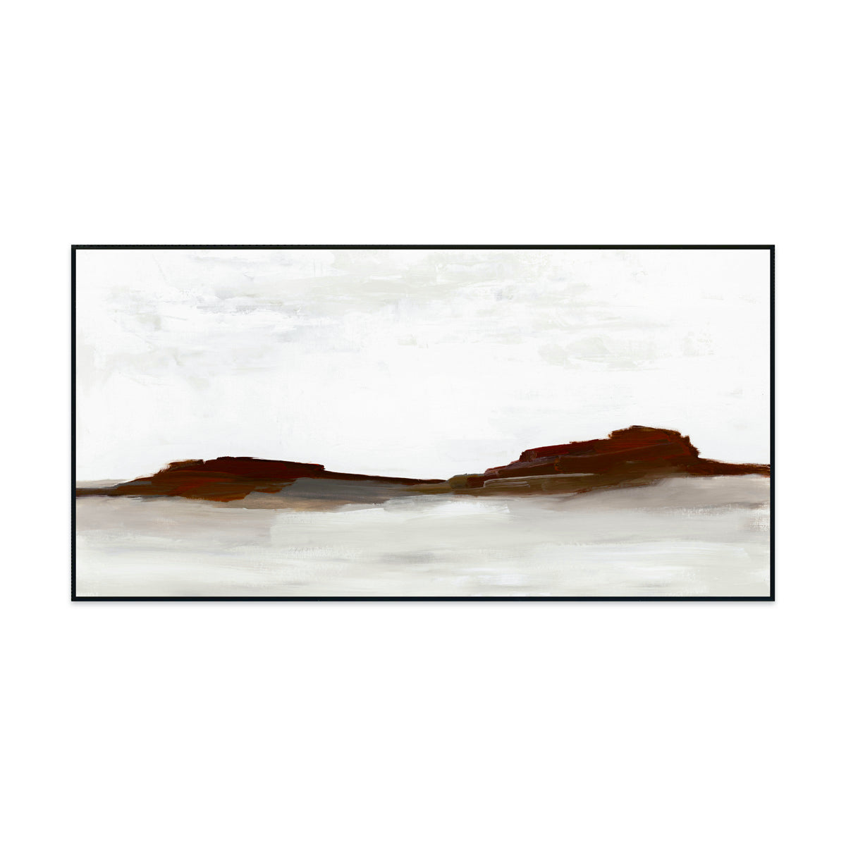 Red Rock Painting Art by Buddy Whitlock