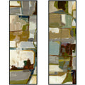 Topograph I & II Painting Set of 2 by Buddy Whitlock