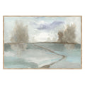 Blue Forest  Painting by Buddy Whitlock