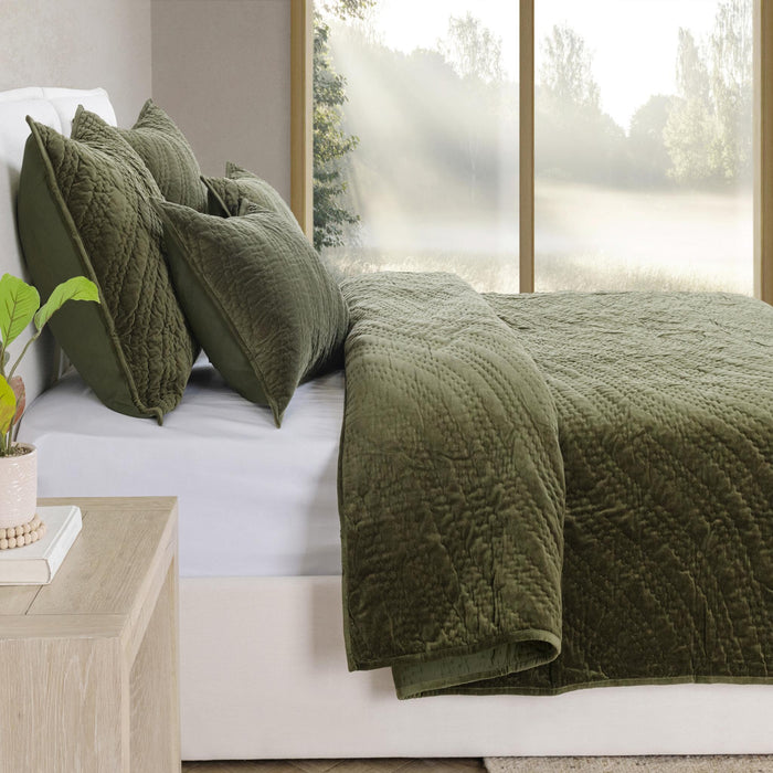 Elms Velvet Quilt Collection
