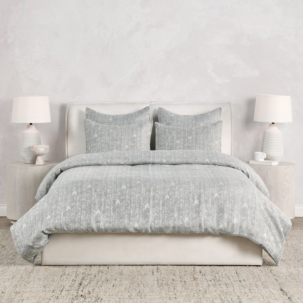 French Herringbone Duvet Collection
