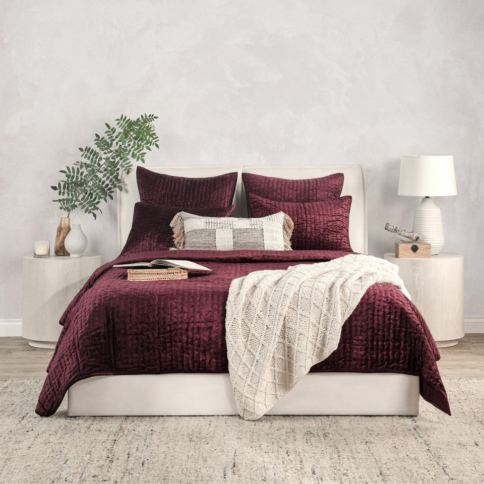 Bari Velvet Quilt Collection