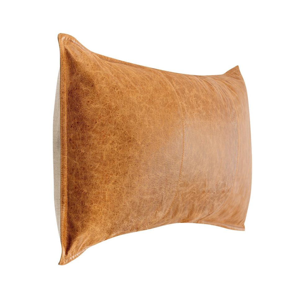 SLD Leather Pillow