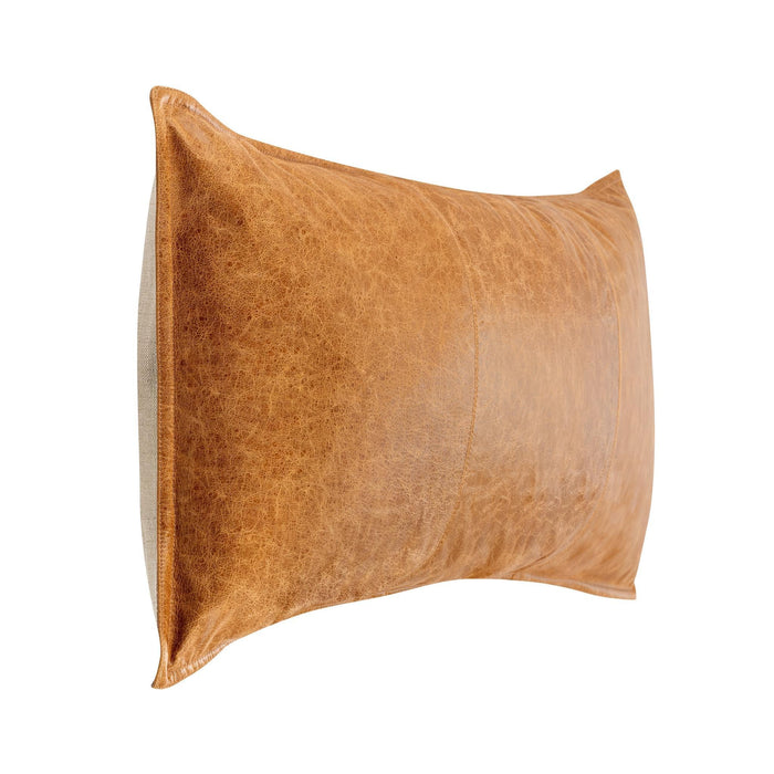 SLD Leather Pillow