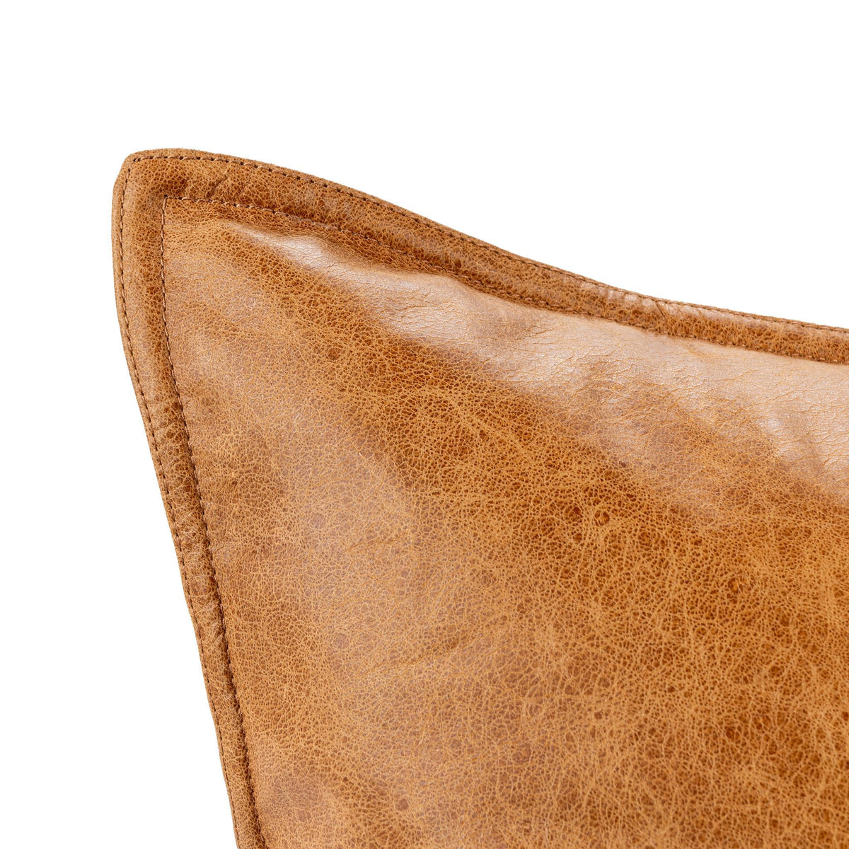 SLD Leather Pillow