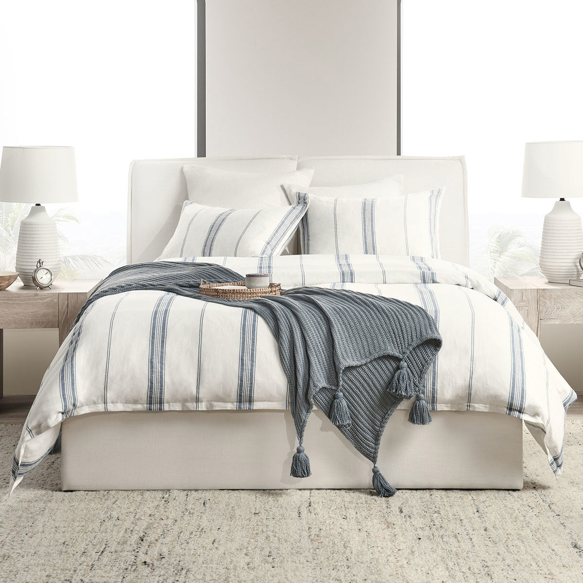 Jayson Linen Cashmere Duvet Collection