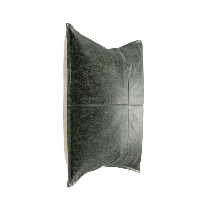 SLD Leather Pillow