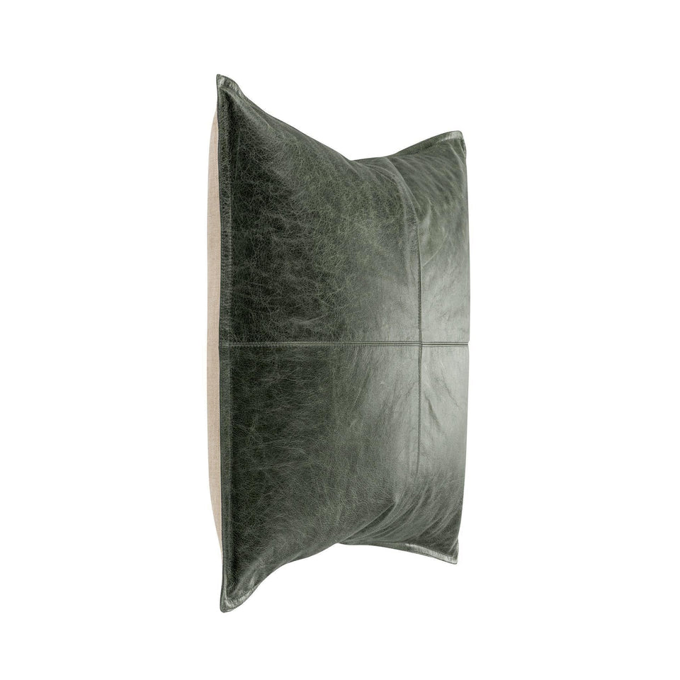 SLD Leather Pillow
