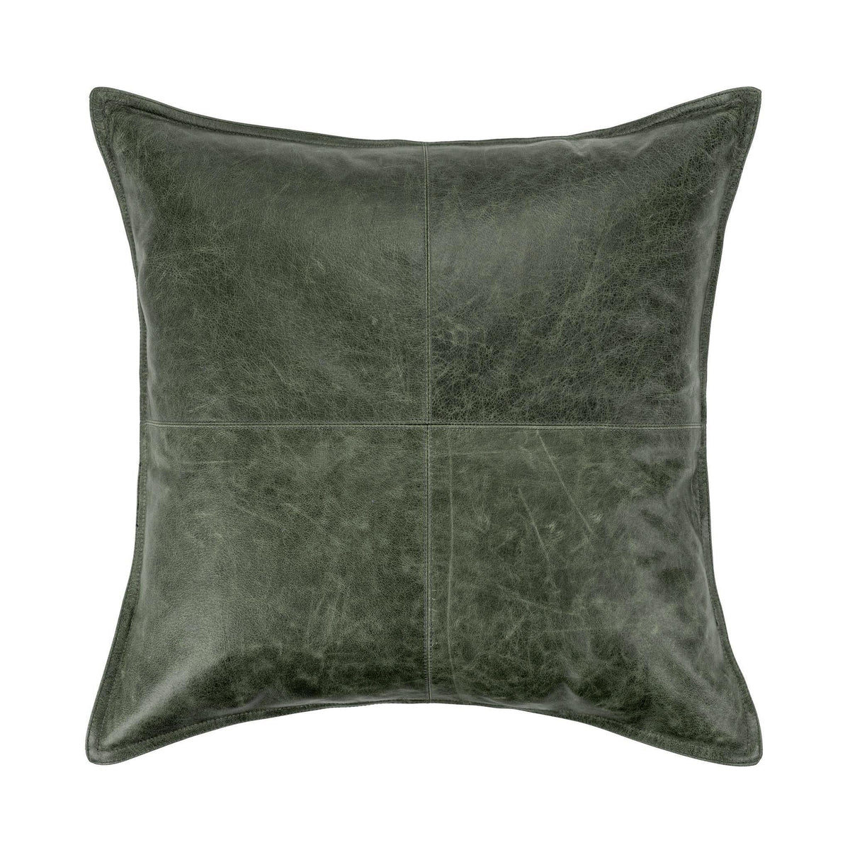 SLD Leather Pillow