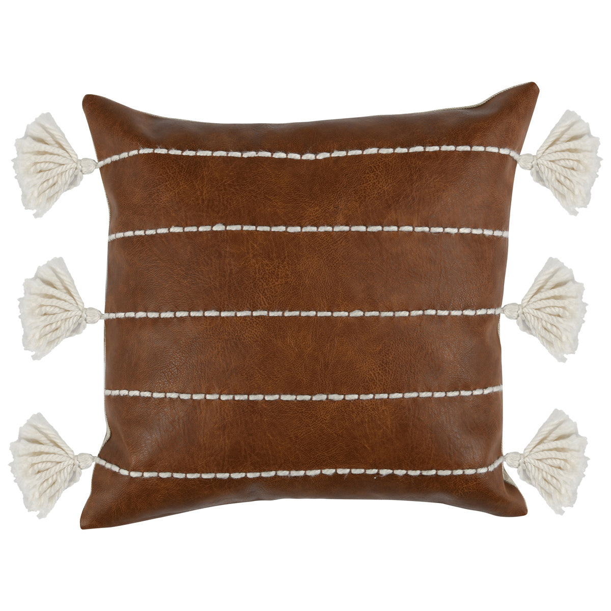 DV Ezekiel Vegan Leather Pillow