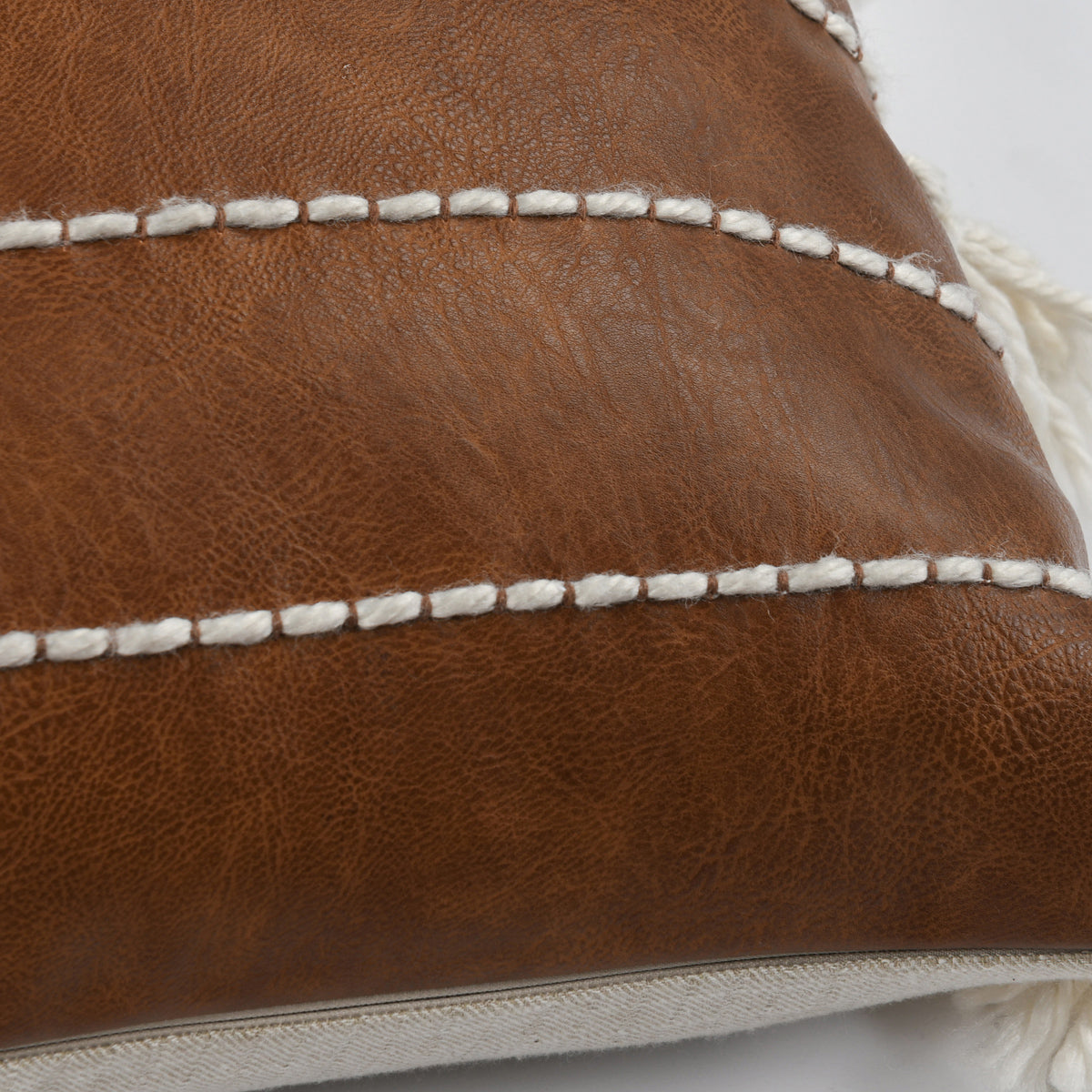 DV Ezekiel Vegan Leather Pillow