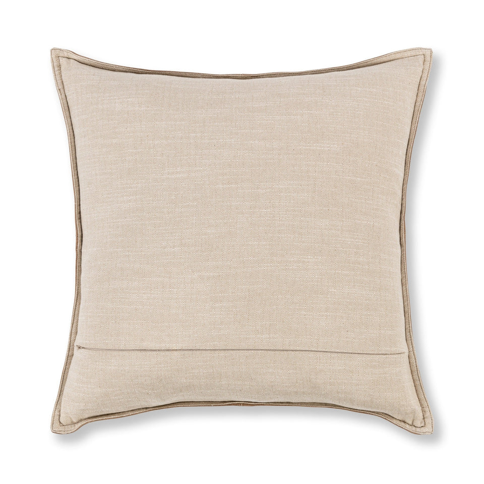 SLD Leather Pillow