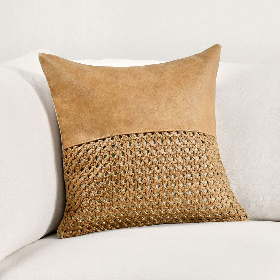 TL Toscano Leather Pillow