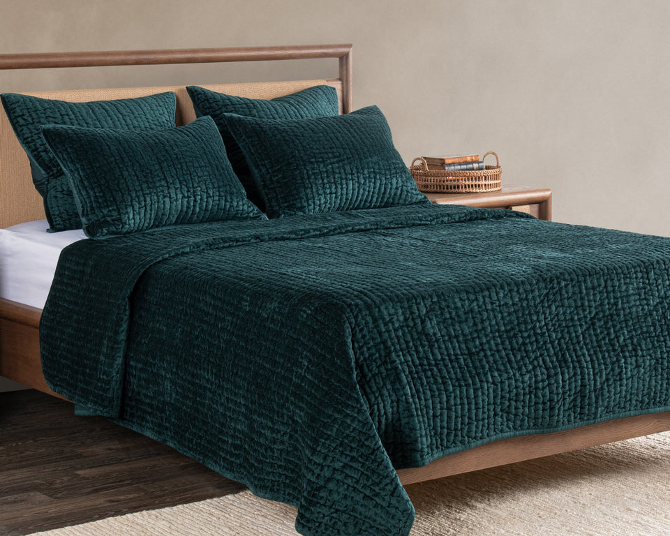 Bari Velvet Quilt Collection
