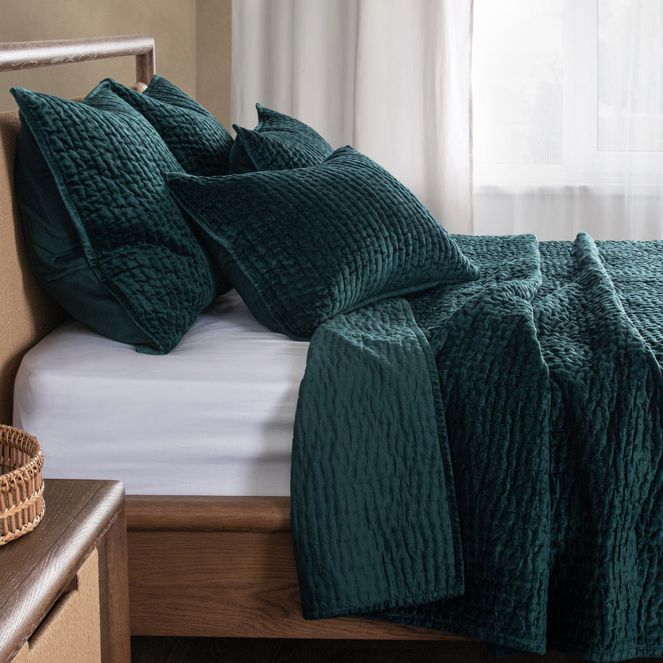 Bari Velvet Quilt Collection