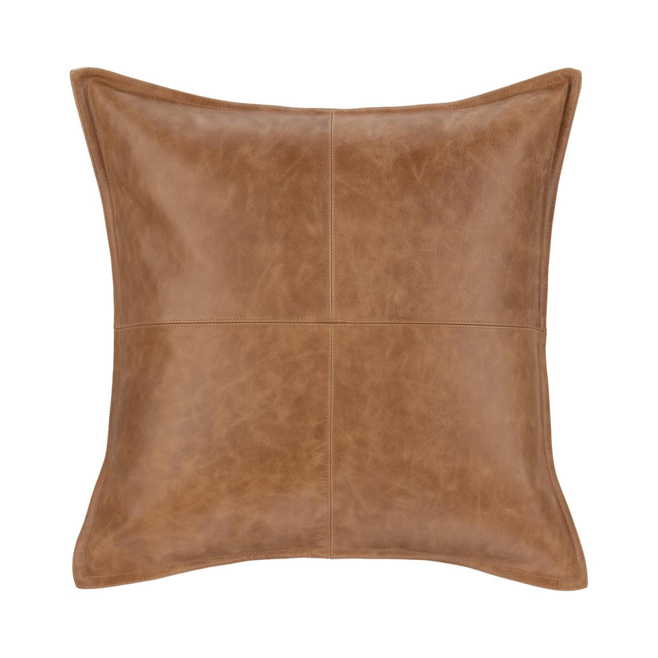 SLD Leather Pillow