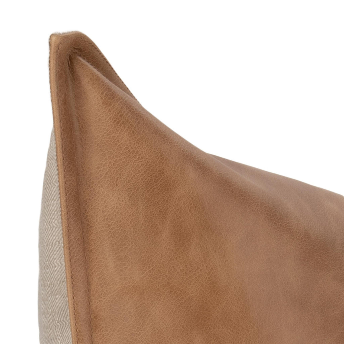 SLD Leather Pillow