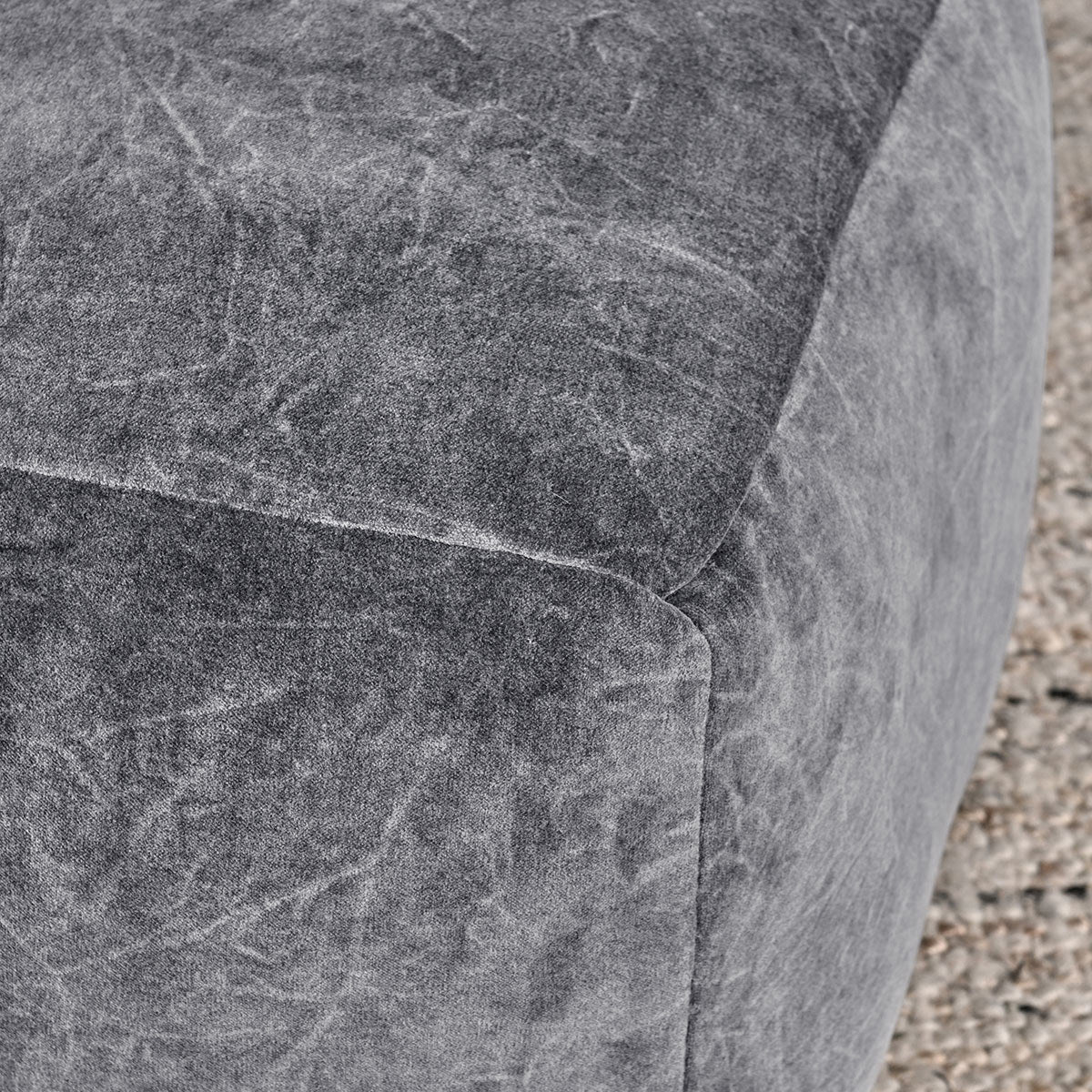 Heirloom Velvet Pouf