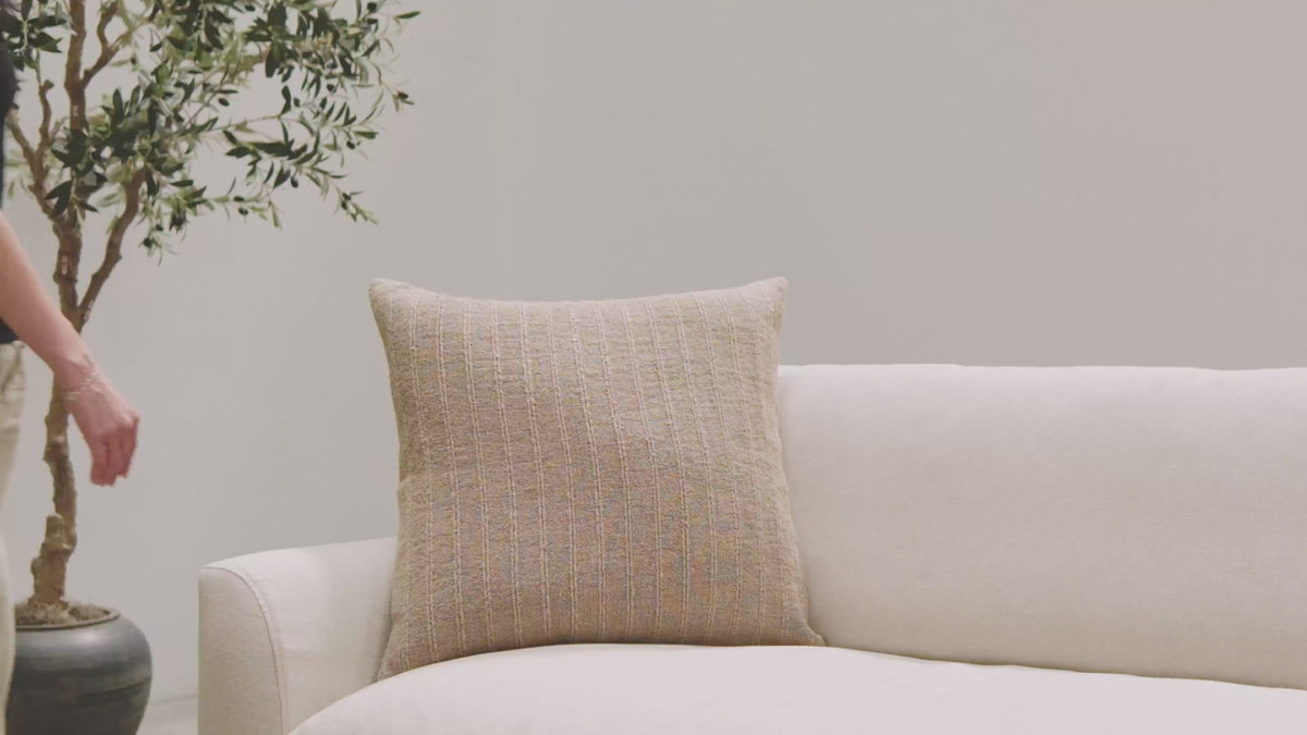 SLD Leather Pillow