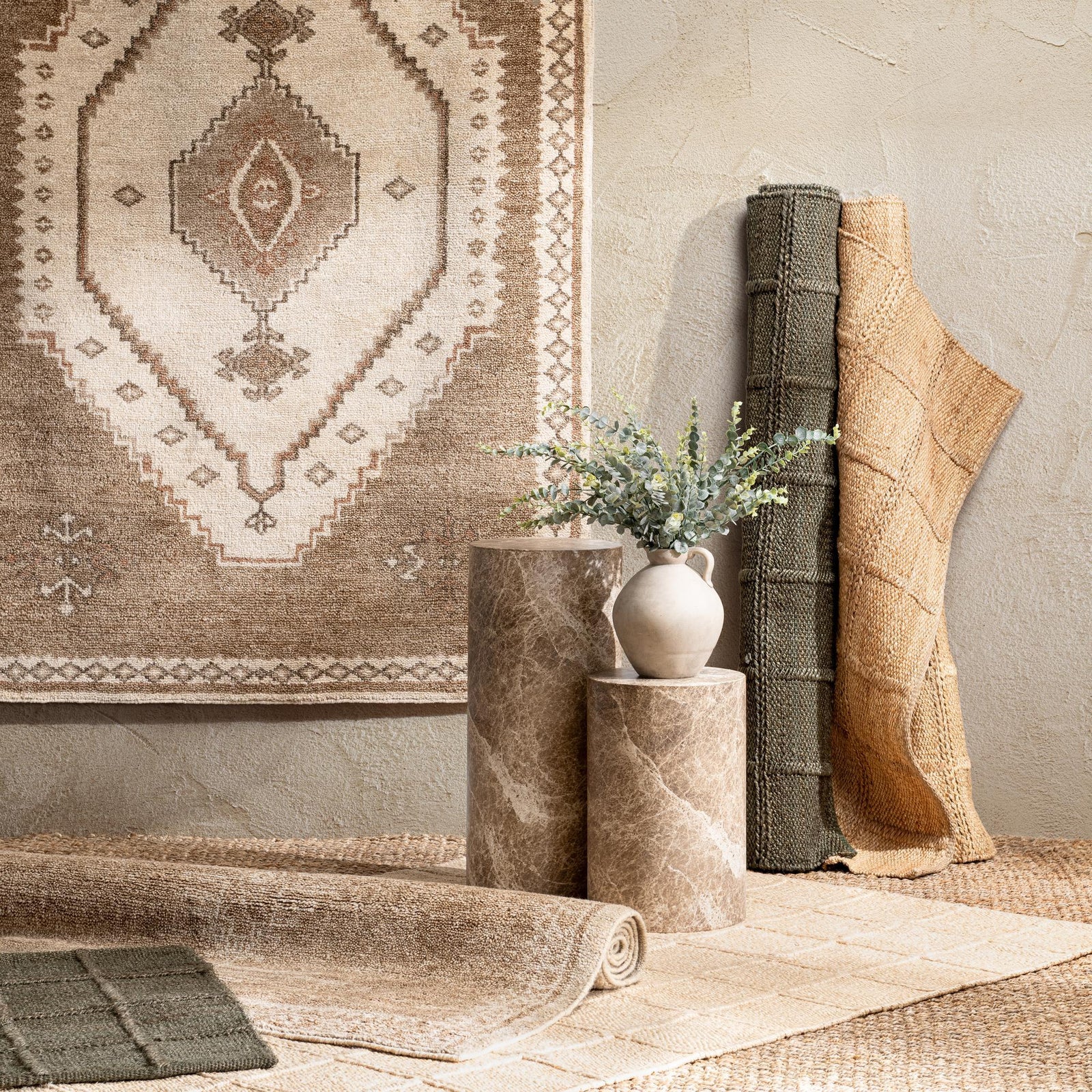 Wool And Wool Blend Rugs